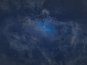 深空中的星雲與星塵
